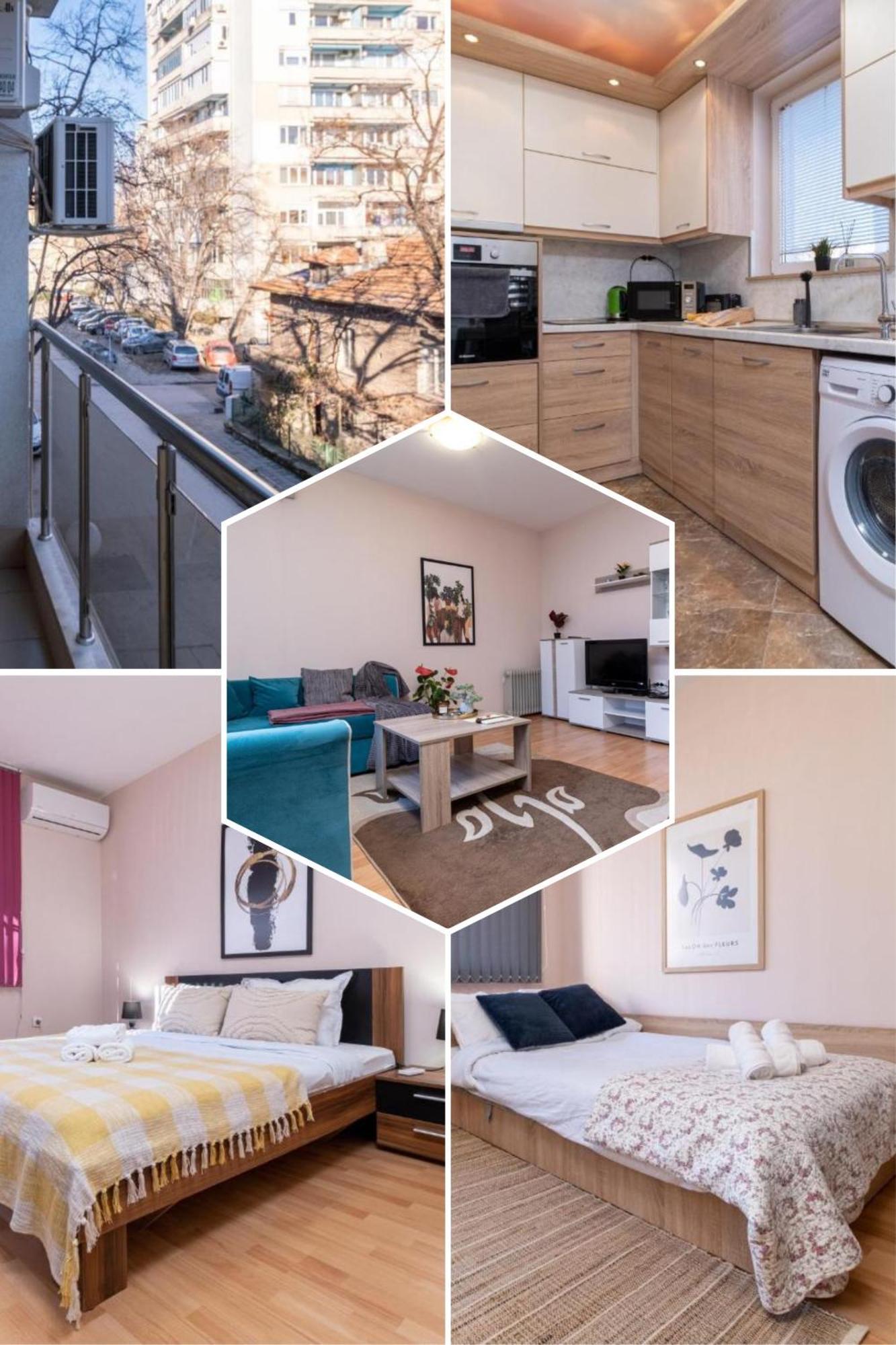 Comfortable 2Br Urban Getaway In City Center Plovdiv Exterior photo
